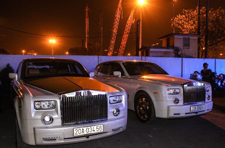 Ngam cap Rolls-Royce Phantom ma vang cua dai gia Thai Nguyen