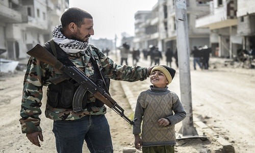 Tang thuong thanh pho Kobane, Iraq sau giao tranh-Hinh-7
