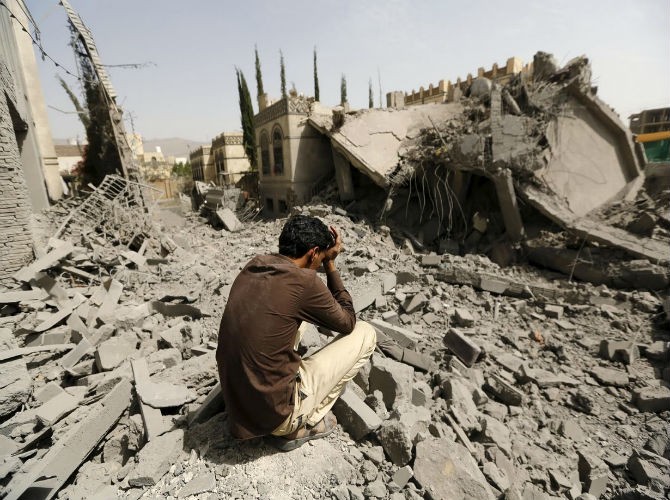 Yemen hoang tan trong cac cuoc khong kich cua lien minh A-rap