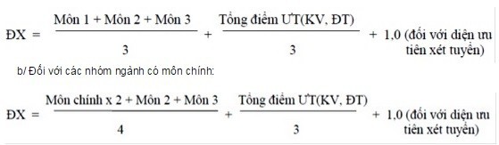 Nhieu truong dai hoc cong bo xet tuyen tu 15 diem