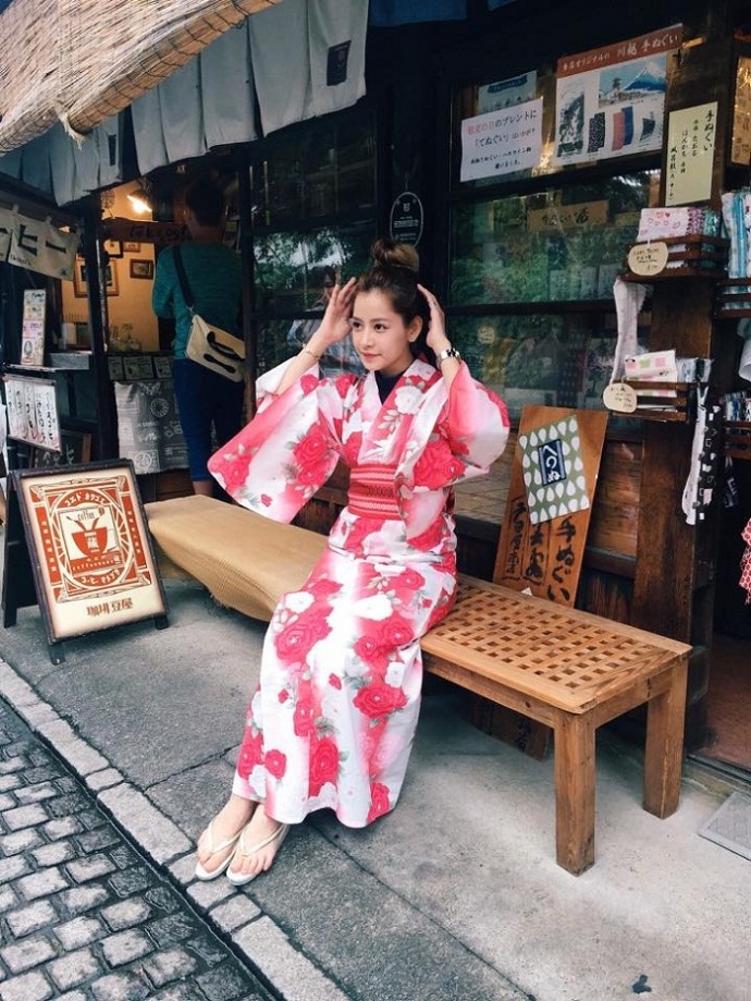 Hot girl Chi Pu quyen ru trong trang phuc Kimono-Hinh-3