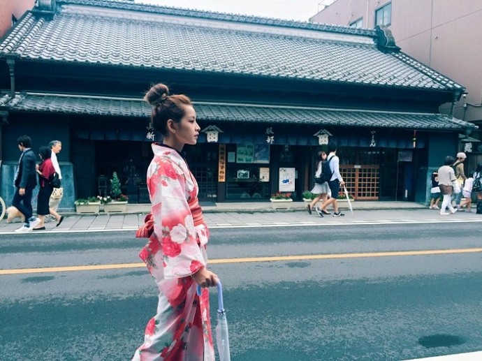 Hot girl Chi Pu quyen ru trong trang phuc Kimono-Hinh-5
