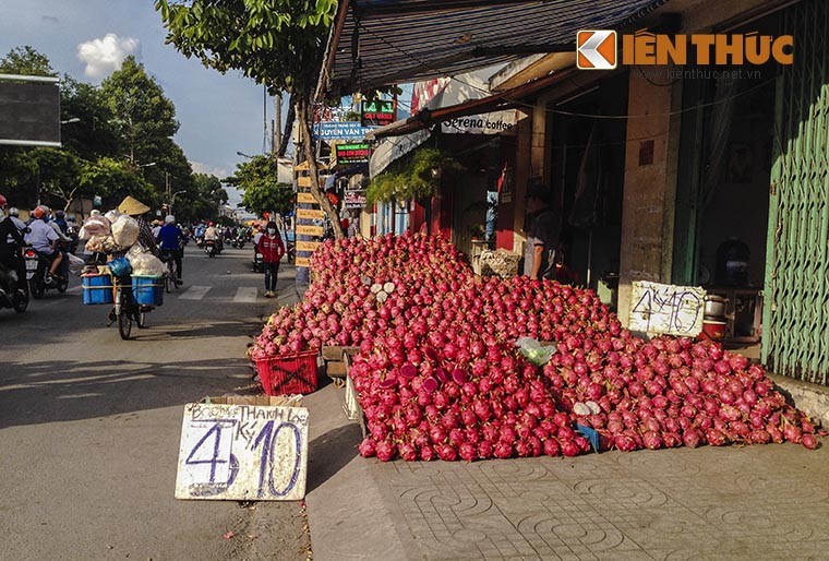 Ao at ban thao thanh long gia re giat minh 2.000 dong/kg