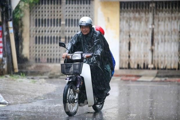 Don gio mua Dong Bac, nhieu khu vuc Bac Bo chuyen mua