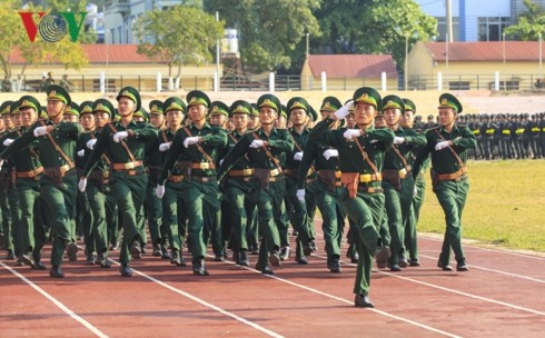 Bo doi, cong an Dien Bien chuan bi cho le dieu binh 30/4-Hinh-5