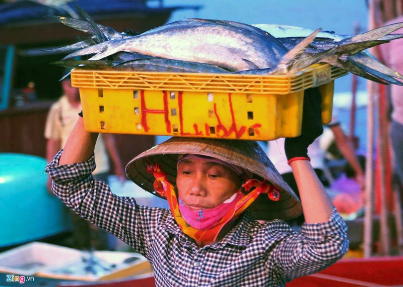 Nhoc nhan nhung nguoi phu nu doi ca ven bien Ha Tinh-Hinh-5