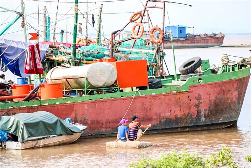 Mua he “doan vien” cua cac gia dinh ngu dan tren cang ca Ngoc Hai-Hinh-3