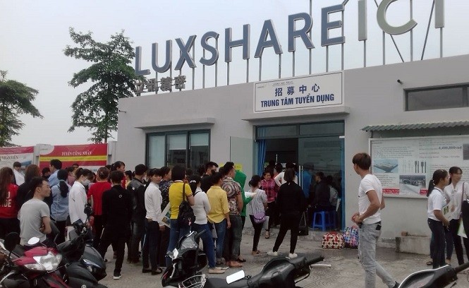 Cong ty Trung Quoc Luxshare-ICT sai pham: Dua nguoi trai phep vao Viet Nam nham muc dich gi?