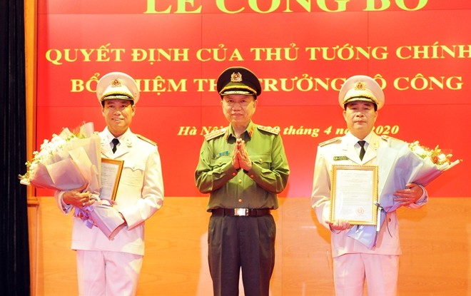 Chan dung 2 thieu tuong tan Thu truong Bo Cong an