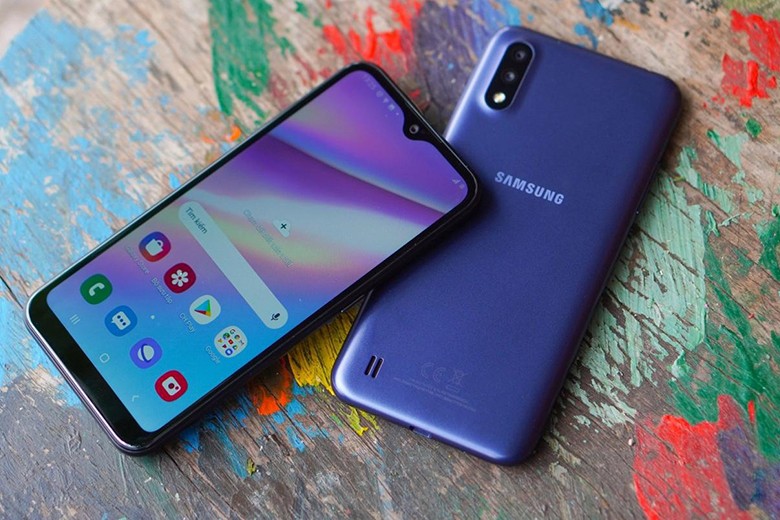 Samsung ra mat smartphone Galaxy M01s gia re