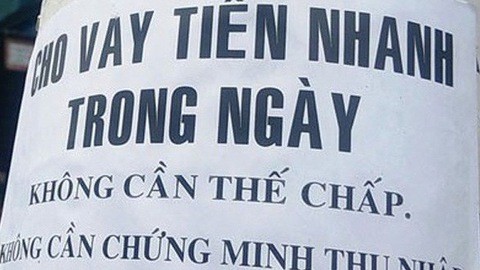 Ket dang cua vo chong cong an cho dong nghiep vay nang lai