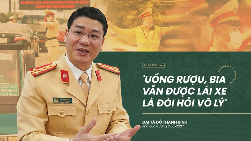 “Uong ruou bia van duoc lai xe la doi hoi vo ly“