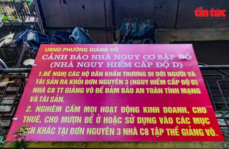 Ha Noi: Can canh cac khu tap the phai di dan khan cap trong mua mua bao