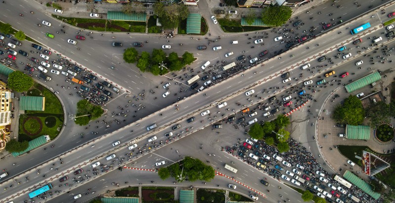 Canh bao un tac nang o Nga Tu So khi vanh dai 2 tren cao hoan thanh-Hinh-3