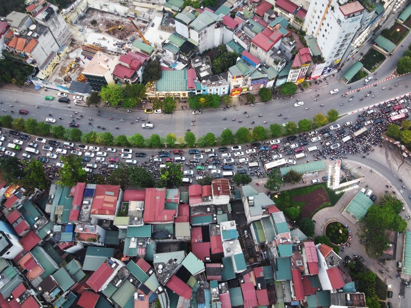 Canh bao un tac nang o Nga Tu So khi vanh dai 2 tren cao hoan thanh-Hinh-5