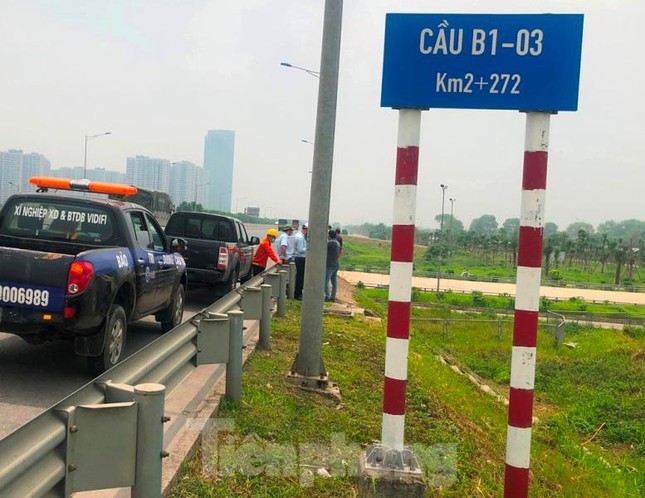 Can canh doan cap bi cat dut khien cao toc ve Ha Noi - Hai Phong 'te liet'