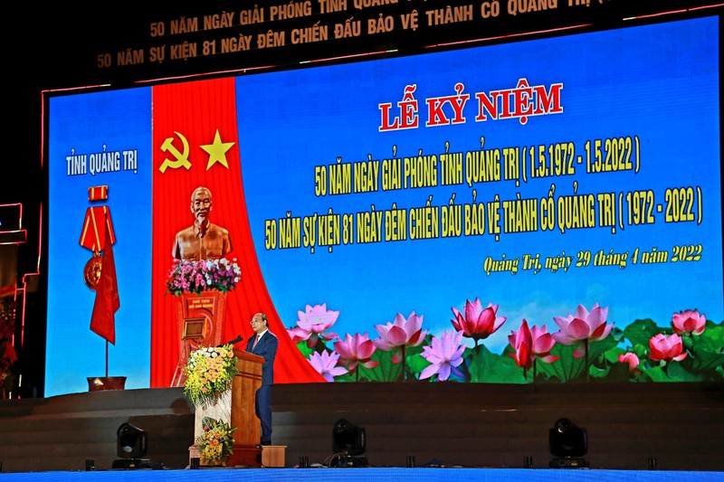 Chu tich nuoc Nguyen Xuan Phuc du le ky niem 50 nam ngay giai phong tinh Quang Tri-Hinh-3