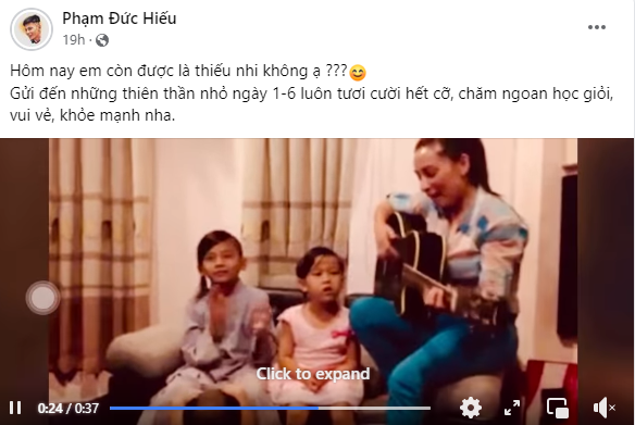 Con trai nuoi chia se ky niem ben Phi Nhung ngay Tet thieu nhi khien ai cung xuc dong