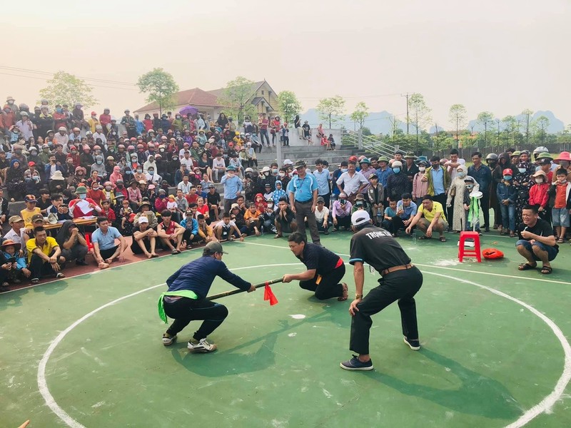 Doc dao le hoi ram thang ba truyen thong o Quang Binh