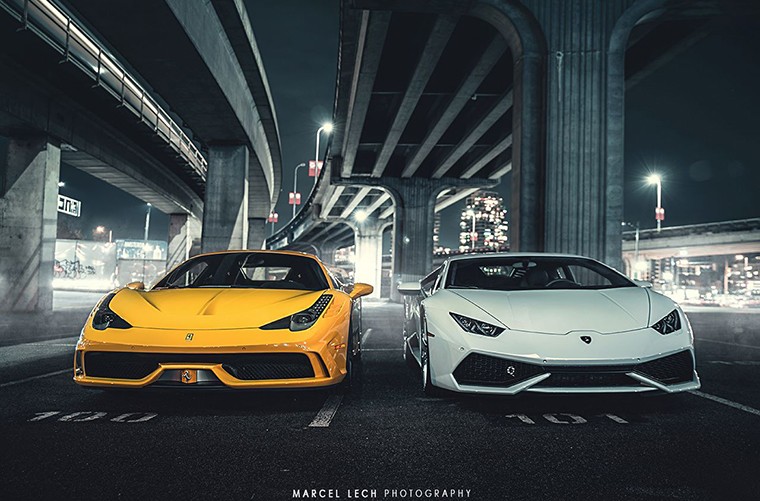 Ngựa hoang đọ bò tót - Ferrari 458 Speciale đọ dáng Lamborghini H