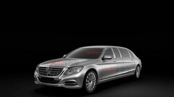 Xe sieu sang Mercedes-Benz S-Class Pullman co mat tai Geneva 2015