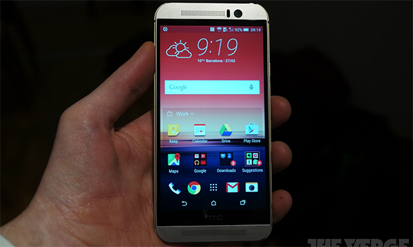 [2.3.15] HTC One M9 chinh thuc ra mat voi camera 20MP