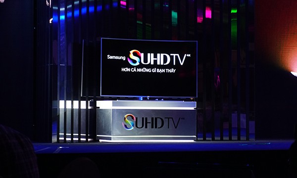 Samsung gioi thieu dong TV cao cap SUHD tai Viet Nam