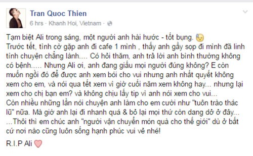 Nghe si Viet tiec thuong su ra di cua Ali Hung Cuong-Hinh-4