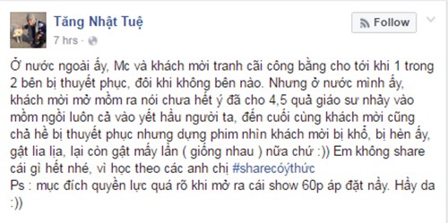 Nghe si Viet len tieng viec VTV dau to MC Phan Anh-Hinh-6