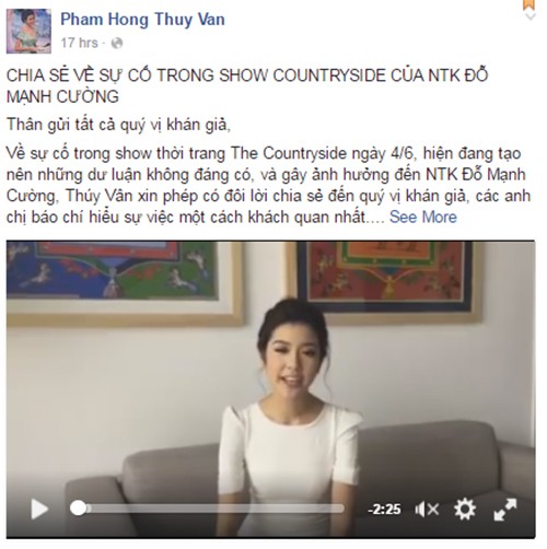 Thuy Van len tieng viec tang hoa bi Do Manh Cuong tu choi-Hinh-2