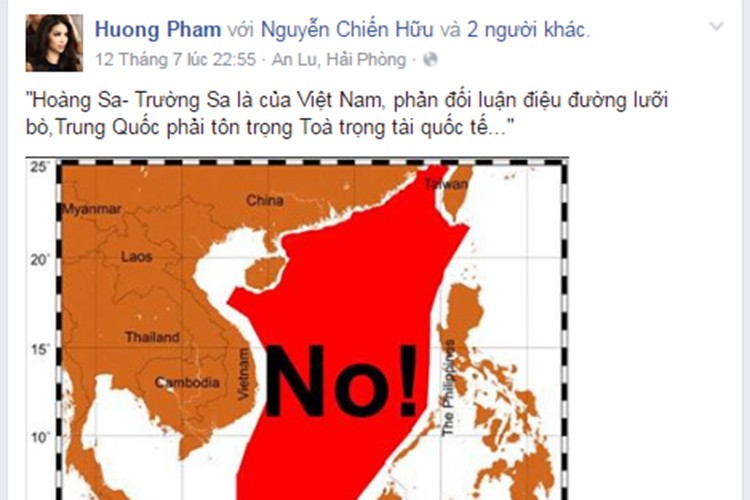 Sao Viet dong loat phan doi duong luoi bo cua Trung Quoc