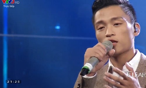 Viet Thang tam dan truoc Janice Phuong tai chung ket Vietnam Idol-Hinh-3