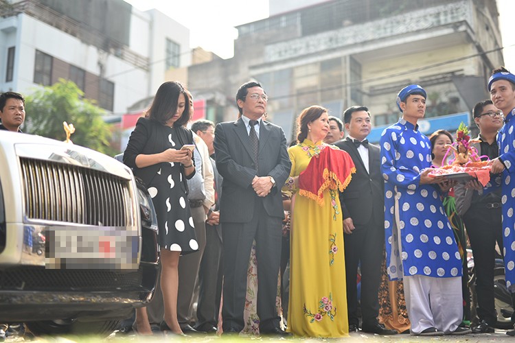 Hoa hau Thu Ngan rang ro trong dam hoi voi chong dai gia-Hinh-6