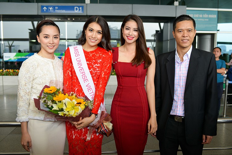 Pham Huong, Thien Ly tien Le Hang di thi Miss Universe 2016-Hinh-2