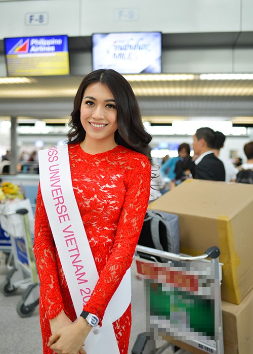 Pham Huong, Thien Ly tien Le Hang di thi Miss Universe 2016-Hinh-9