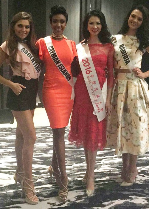 Hinh anh dau tien cua Le Hang tai Miss Universe 2016-Hinh-8