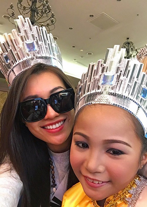 Le Hang tu tin do sac cung Miss Universe 2015 Pia Wurtzbach-Hinh-11