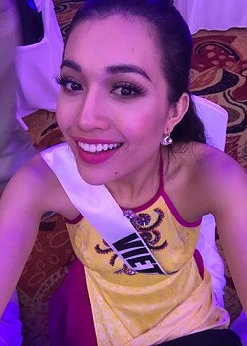 Le Hang tu tin do sac cung Miss Universe 2015 Pia Wurtzbach-Hinh-6