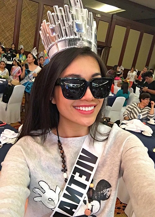 Le Hang tu tin do sac cung Miss Universe 2015 Pia Wurtzbach-Hinh-9
