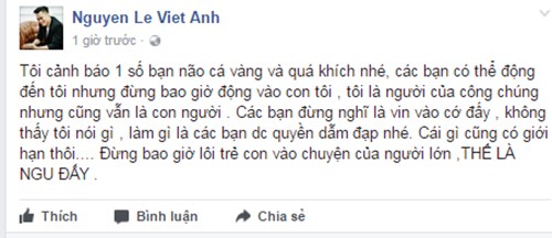 Viet Anh phan ung du doi khi con bi keo vao lum xum-Hinh-2