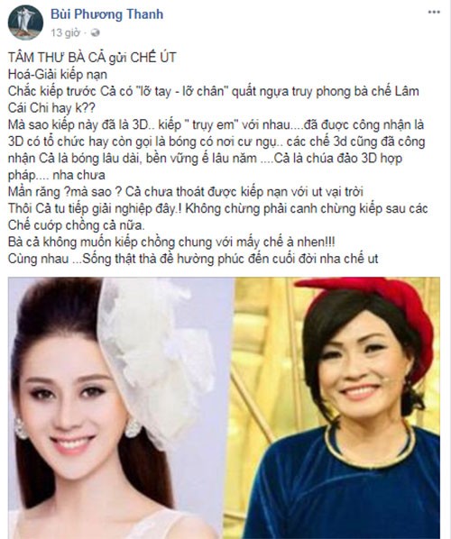 Bi to bung show, Phuong Thanh sau cay dap tra Lam Khanh Chi-Hinh-2