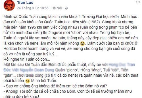 Tran Luc tiet lo ly do Quoc Tuan khong sinh them con-Hinh-2