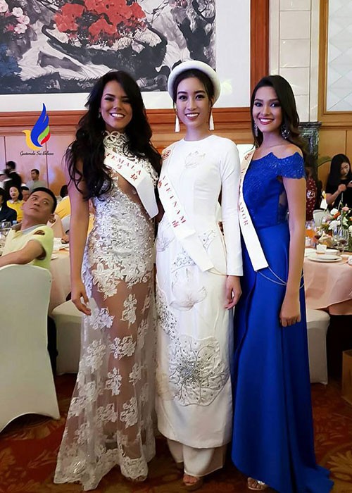 Loat anh moi nhat cua Hoa hau Do My Linh tai Miss World-Hinh-12