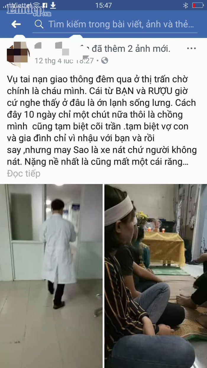Cai chet thuong tam cua nguoi dan ong do uong ruou thuc tinh cong dong mang