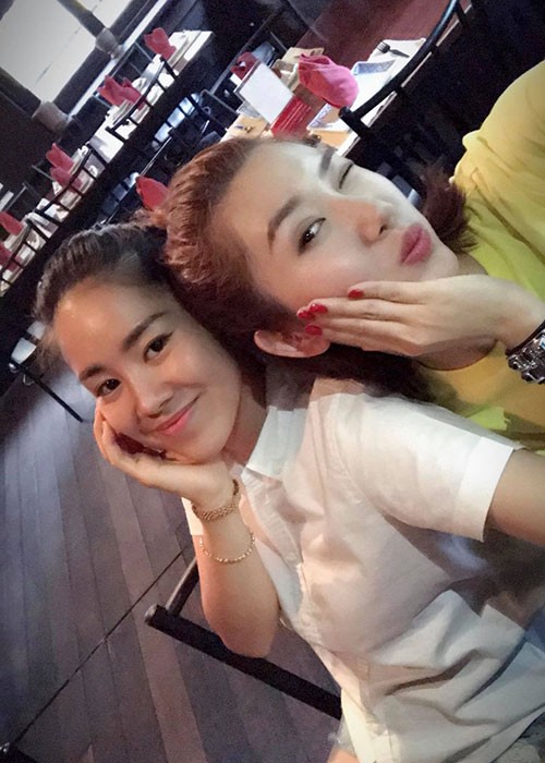 Hinh anh Thuy Ngan - Le Phuong - Phuong Hang than thiet nhu ba chi em-Hinh-12