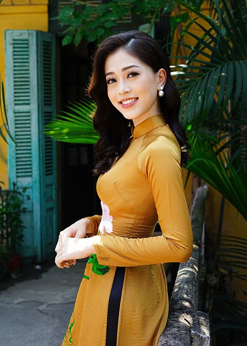 Nhan sac me dam cua ban sao Jennifer Pham tai Hoa hau Viet Nam 2018-Hinh-2