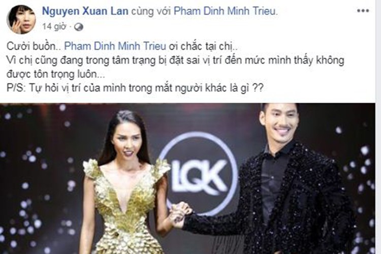 Xuan Lan noi bong gio khong duoc ton trong trong show Ly Qui Khanh-Hinh-5