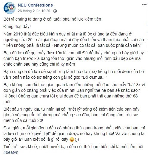 Dung danh mat nguoi minh yeu vi ly do phai kiem tien, ban ron