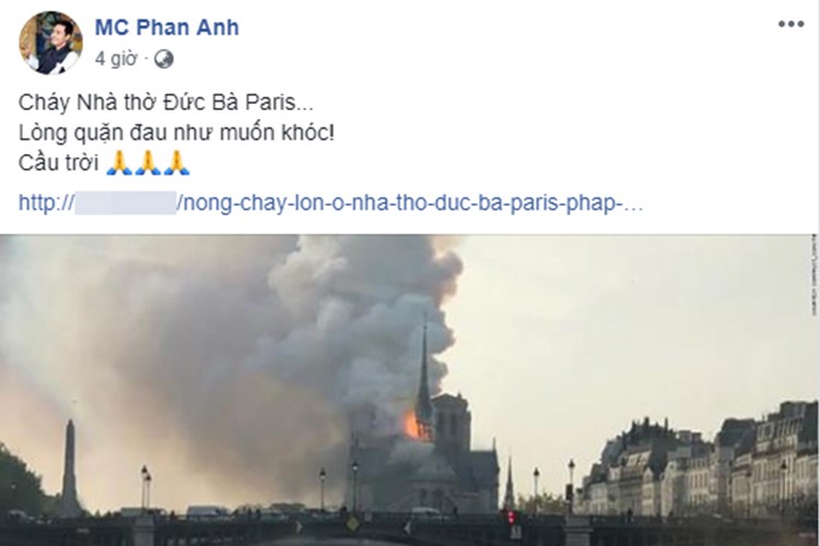 Vu chay Nha tho Duc Ba Paris: Sao Viet dau xot, cau nguyen-Hinh-4