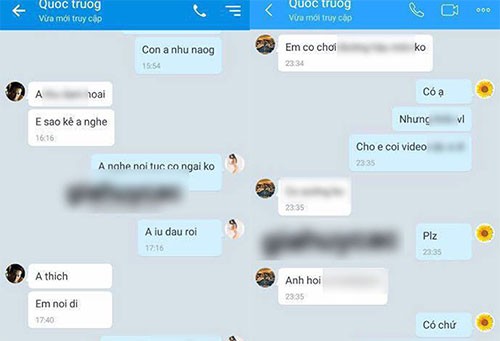 Quoc Truong noi gi ve nghi van lo tin nhan nhay cam?